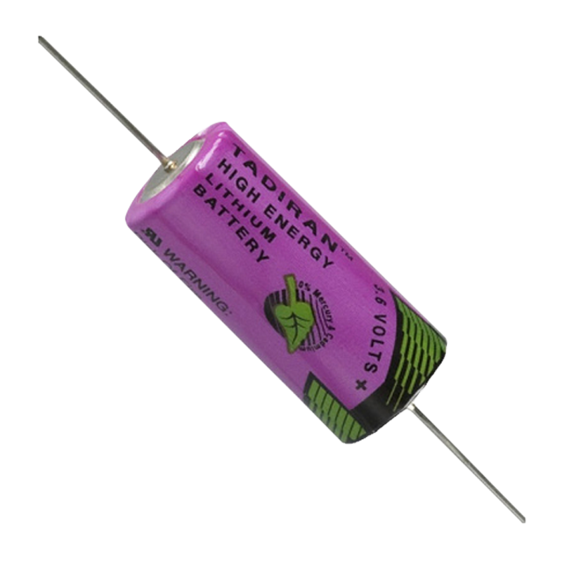 Батарейка Tadiran 14335 2/3AA bulk Li-SOCl2 3.6V с аксиальными выводами (1/25/300)