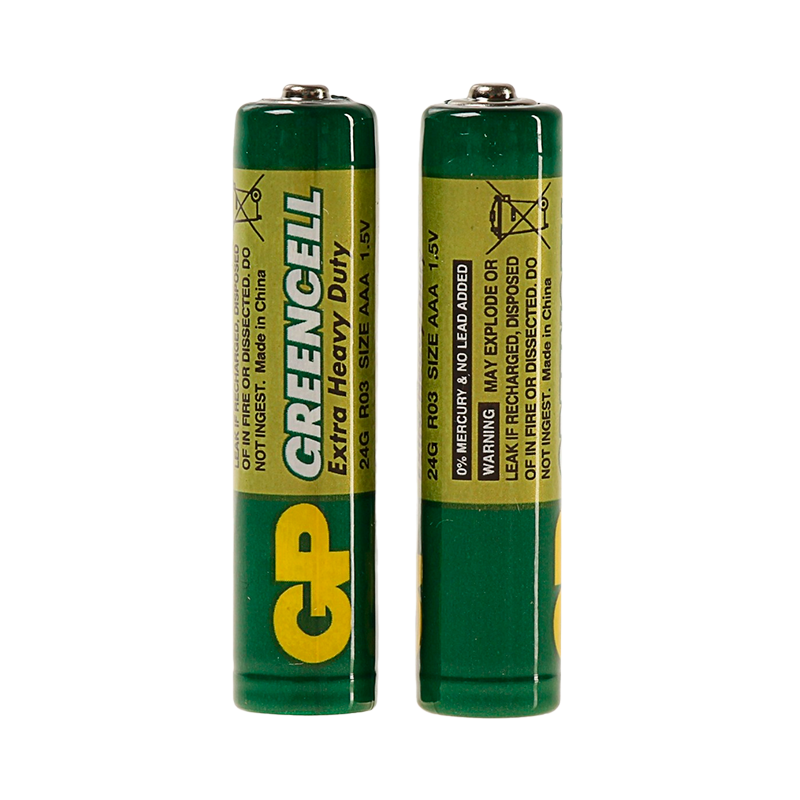 Батарейка GP Supercell R03 AAA Shrink 2 Heavy Duty 1.5V (2/40)