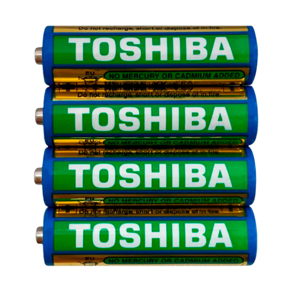 Батарейка Toshiba R6 AA Shrink 4 Heavy Duty 1.5V (4/40/200/1000)