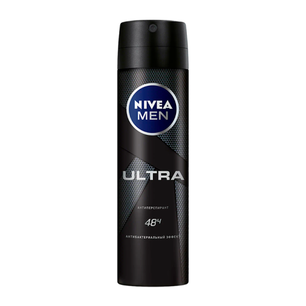 Дезодорант мужской Nivea Ultra (Deep) спрей 150мл (1/6)