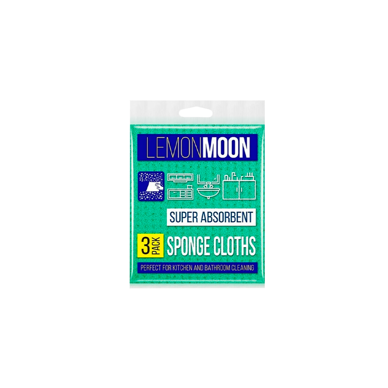 Салфетка Lemon Moon 30х38см вискоза 3шт. (1/38)