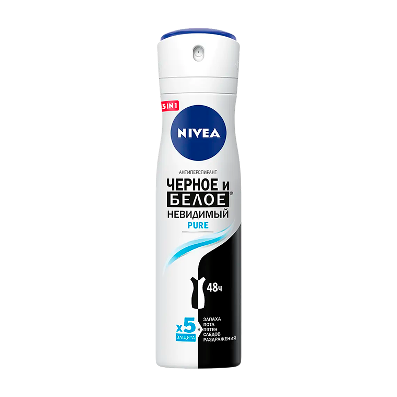 Дезодорант женский Nivea невидимая защита Deo спрей 150мл (1/6)