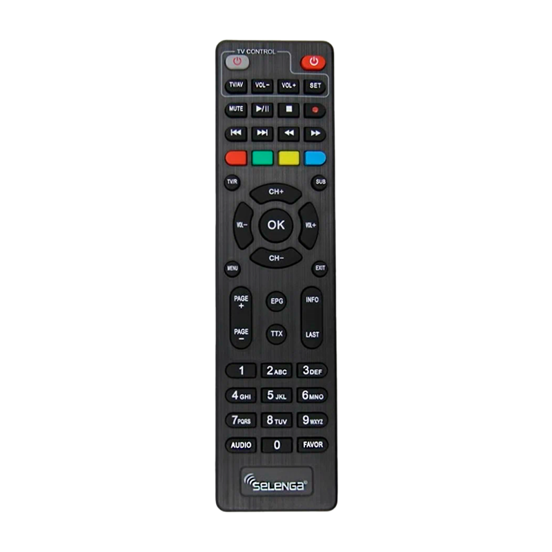 Пульт Д/У Selenga для T20D/T20DI/T42/T81D/HD950D с обучением черный