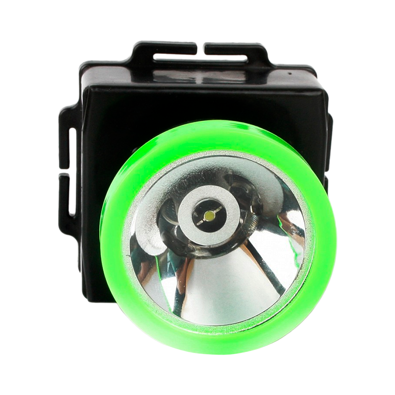 Фонарь налобный Ultraflash LED53762 0.5W 1LED от батареек черный зеленый (1/200)