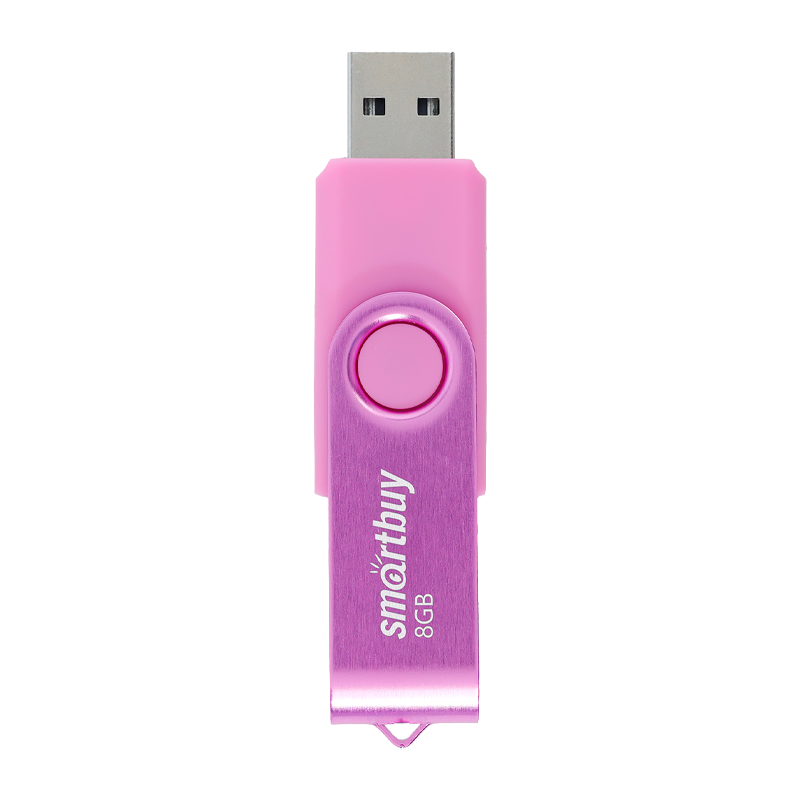 Флеш-накопитель Smartbuy Twist 8GB USB2.0 пластик розовый