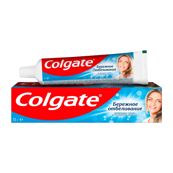Зубная паста COLGATE Бережное Отбеливание 50мл (1/48)
