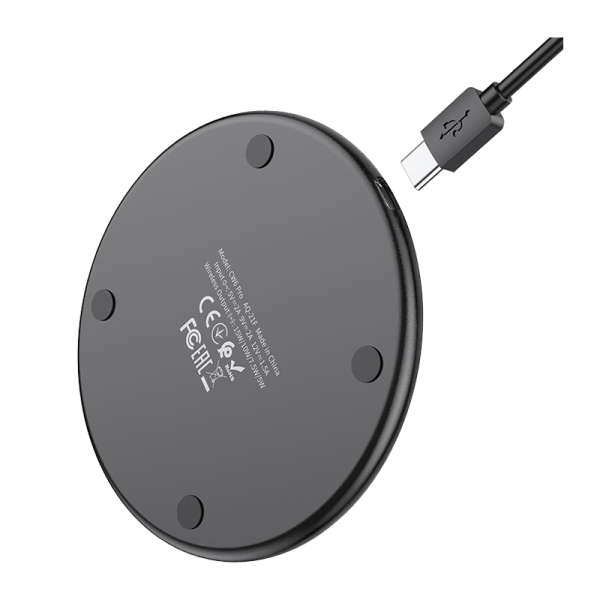 Беспроводное З/У HOCO CW6 Pro 2.0A 15W черный (1/18/108)