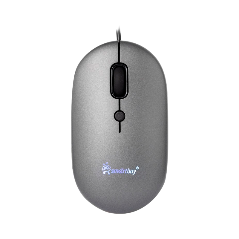 Мышь проводная Smartbuy 328 бесшумная серый (1/40)