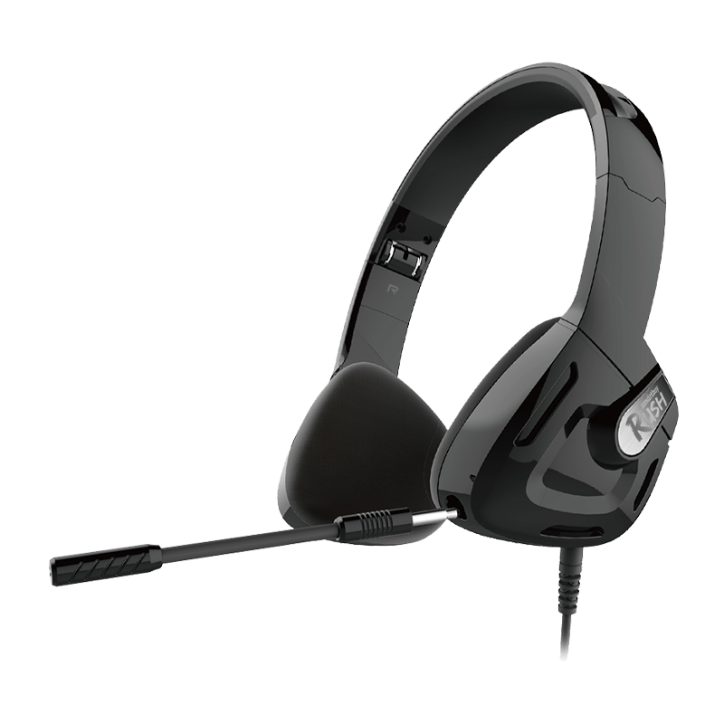 Наушники полноразмерные Smartbuy RUSH LANCER игровые съемный микрофон черный (1/20)