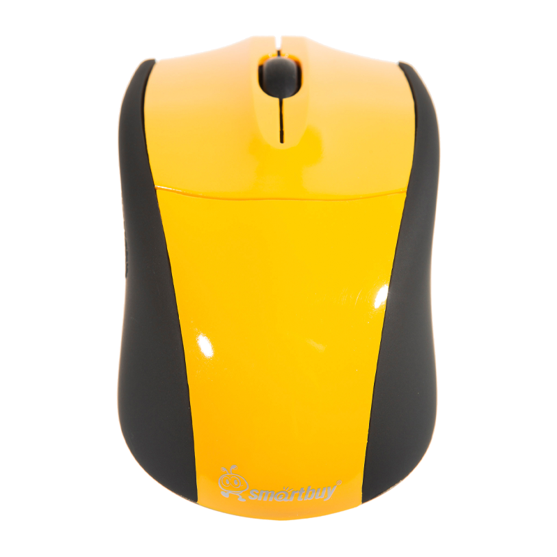 Мышь беспроводная Smartbuy 325AG классическая USB желтый (1/40)