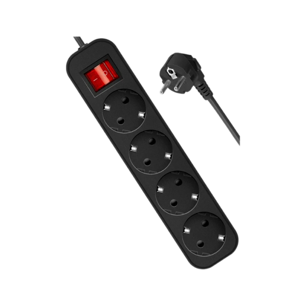 Удлинитель Defender G450 4р.С/З 10A 5.0м белый (1/35)