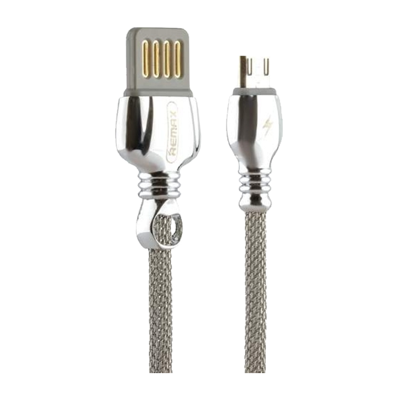 USB кабель REMAX King (Micro) RC-063m Серебро