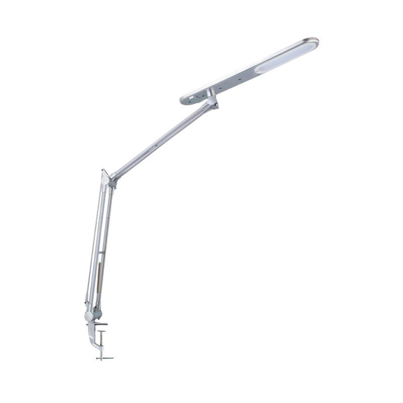 Светильник настольный Camelion KD-785 5W 230V 48LED струбцина серебряный (1/24)