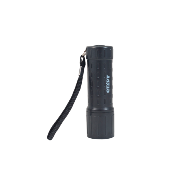 Фонарь светодиодный Старт LHE 202-C1 9LED от батареек черный (1/20/200)