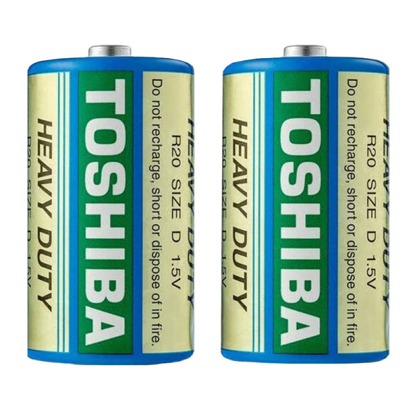 Батарейка Toshiba KG R20 D Shrink 2 Heavy Duty 1.5V (2/20/24/288)