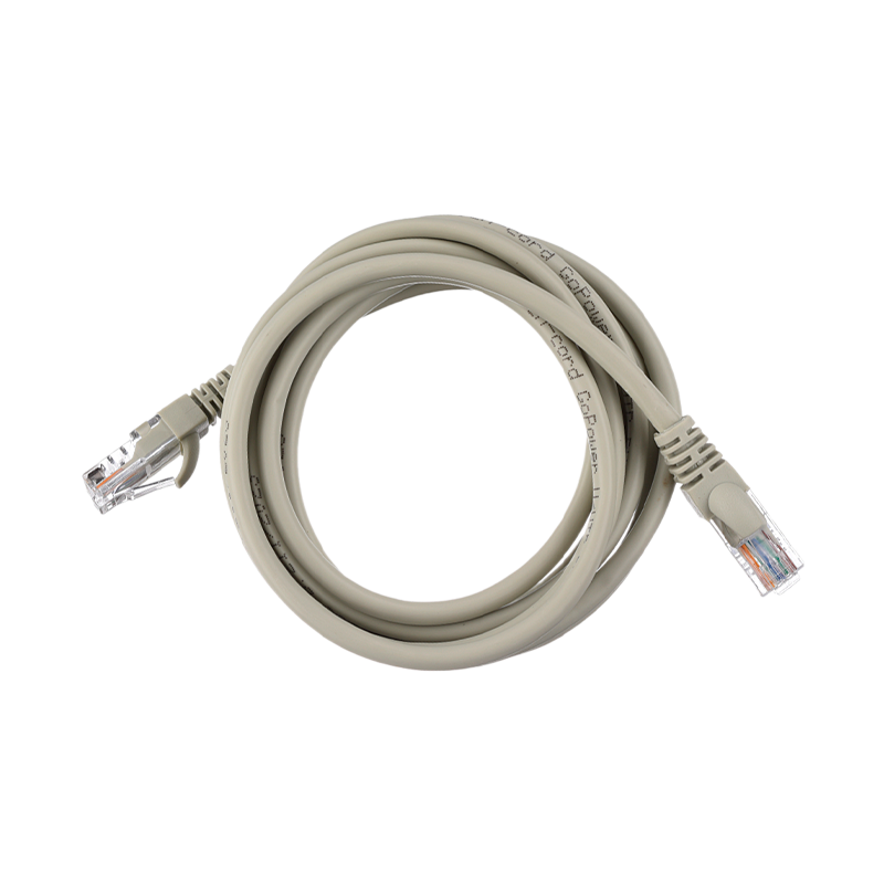 Патч-корд GoPower RJ-45 (m)-RJ-45 (m) 2.0м кат.5е ПВХ 26AWG CCA серый Premium Zip-Lock c подвесом