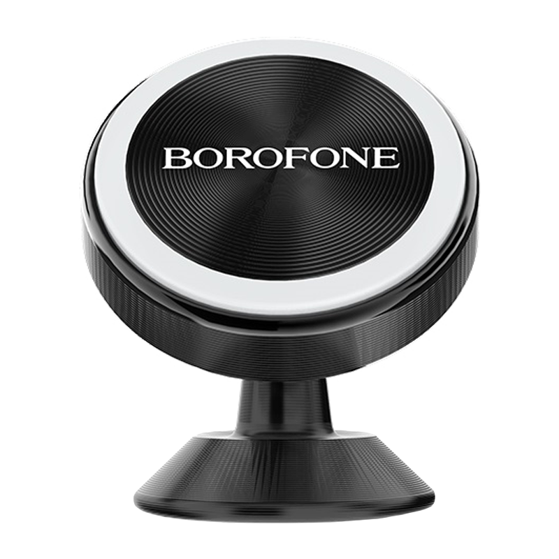Держатель автомобильный Borofone BH5 липучка магнит черный (1/160)