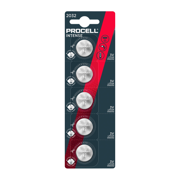 Батарейка Duracell Procell INTENSE CR2032 BL5 Lithium 3V (5/20/200)