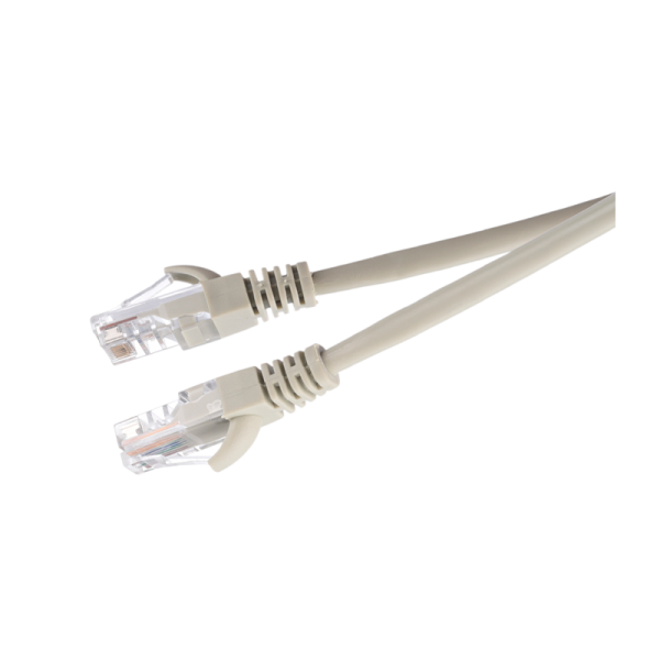 Патч-корд GoPower RJ-45 (m)-RJ-45 (m) 3.0м кат.5е ПВХ 26AWG CCA серый Premium Zip-Lock c подвесом