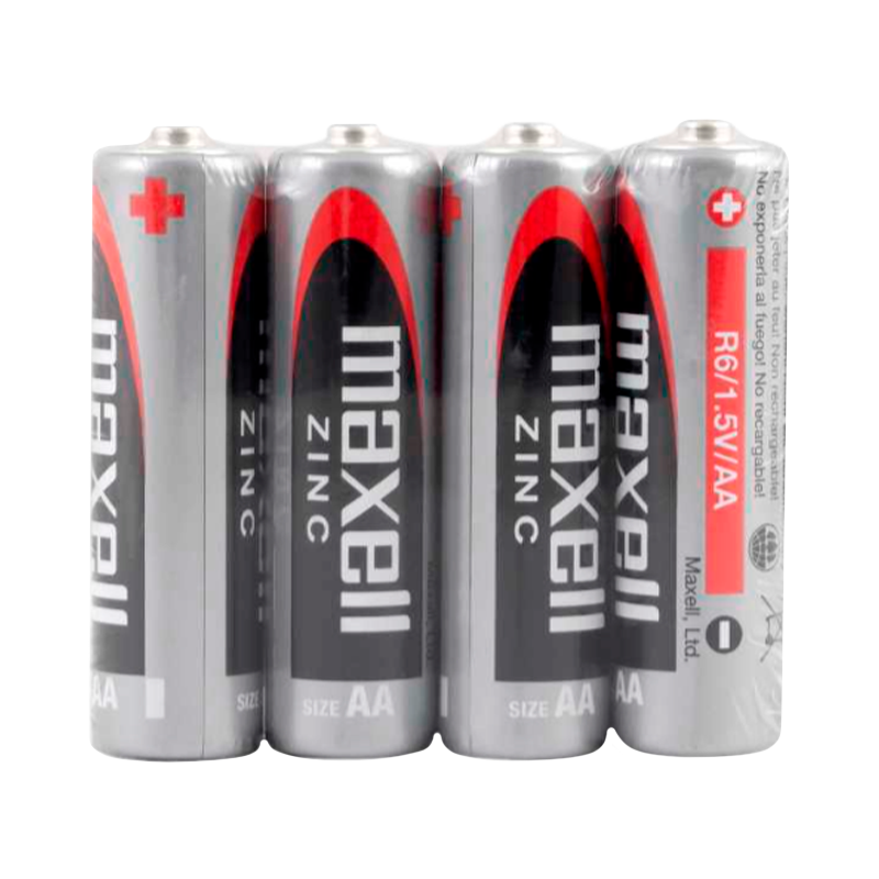 Батарейка Maxell Super Power Ace R6 AA Shrink 4 Heavy Duty 1.5V