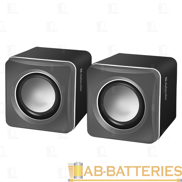 Колонки 2.0 Defender SPK 33 5W Jack 3.5mm серый (1/50)