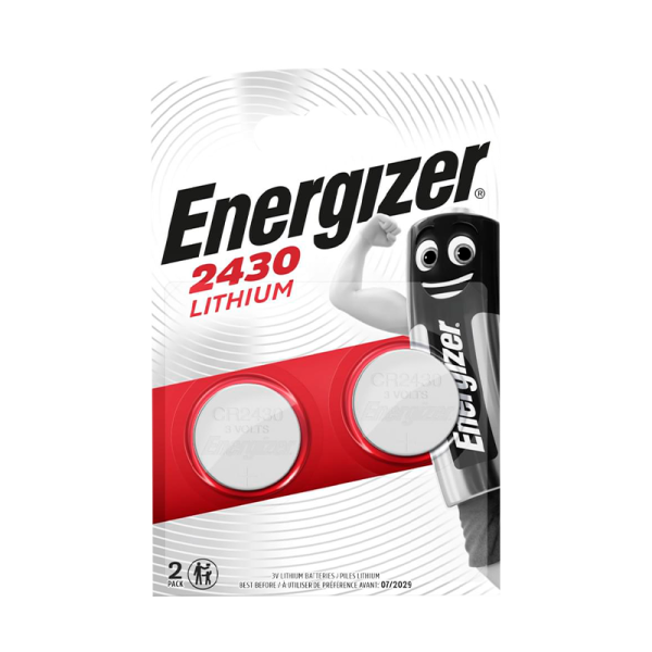 Батарейка Energizer CR2430 BL1 Lithium 3V (1/10/240)