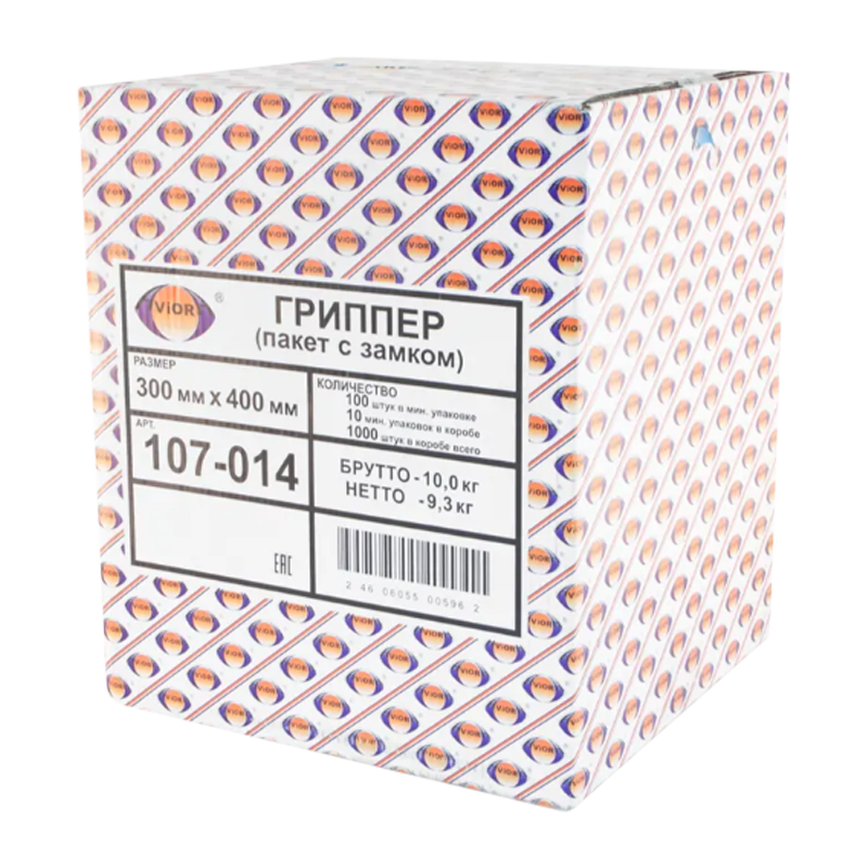 Грипперы (пакеты с замком) Aviora 400мм x 300мм (цена за 1 шт) 1000шт.