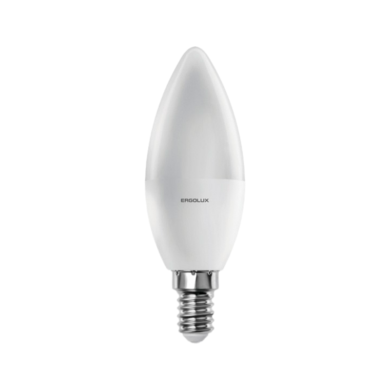Лампа светодиодная Ergolux C35 E14 11W 4500К 172-265V свеча (1/10/100)