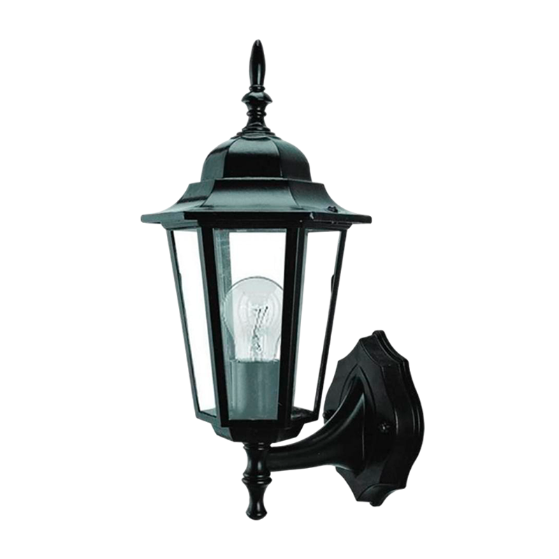 Светильник садово-парковый Camelion 4101 60W 230V E27 IP44 настенный черный (1/10)