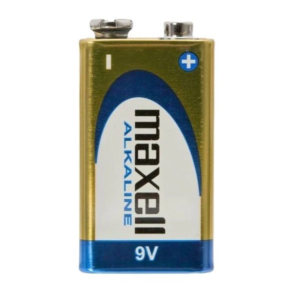 Батарейка Maxell Крона 6LR61 BL1 Alkaline 9V (1/12/60)