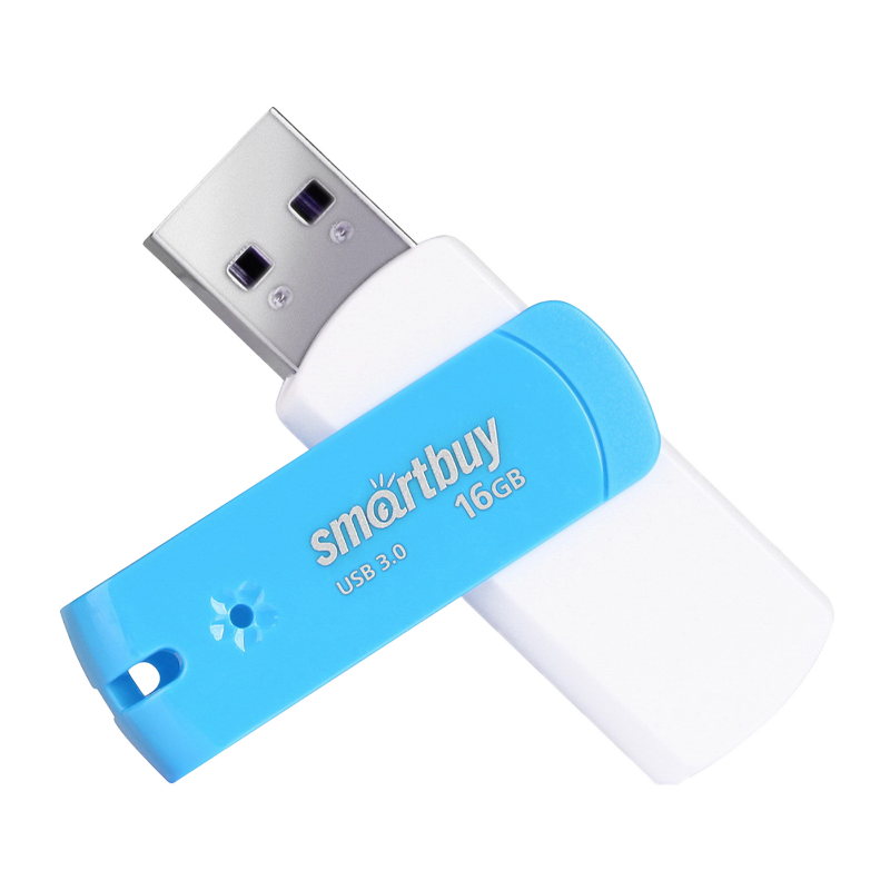 Флеш-накопитель Smartbuy Diamond 128GB USB3.0 пластик синий