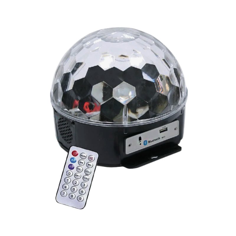 Диско-лампа Космос 5W подставка с Bluetooth колонкой ассорти (1/12)