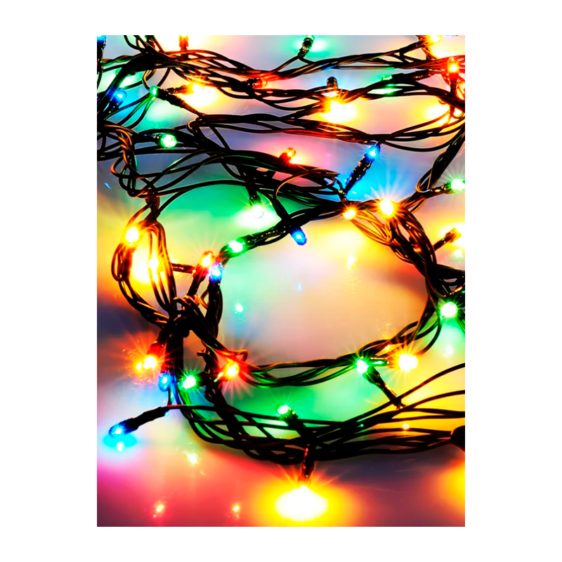 *Гирлянда Космос 50LED 6.5м лампочки нить 8 режимов ассорти (1/100) 