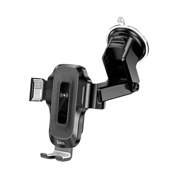 Держатель автомобильный HOCO HW3 присоска черный (1/71)