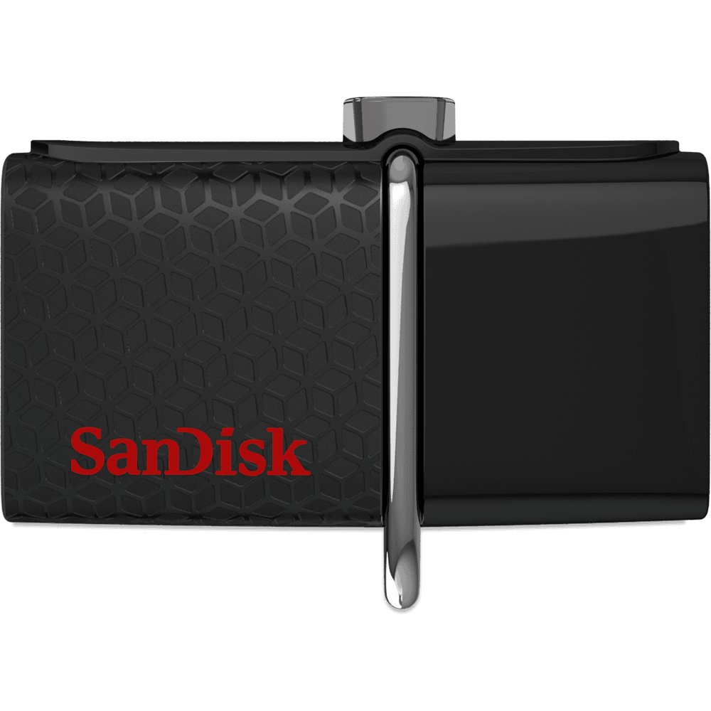 Флеш-накопитель SanDisk Ultra Dual DD2 64GB USB3.1 пластик черный