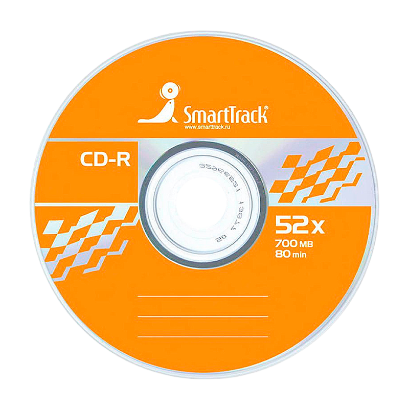 Диск CD-R SmartTrack 700MB 52x 50шт. cake box (50/250)