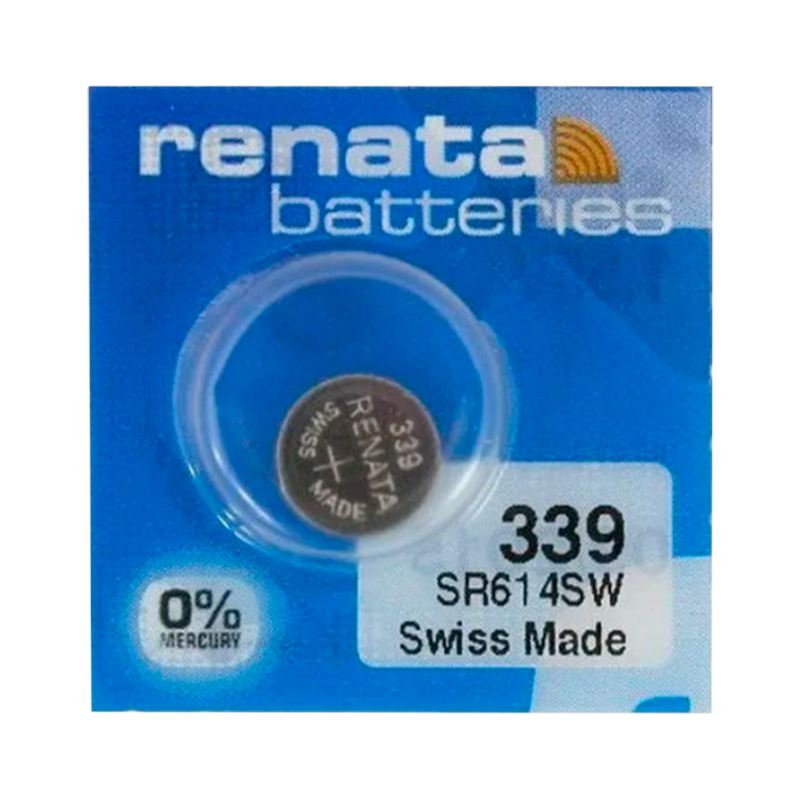 Батарейка Renata 339 Silver Oxide 1.55V (1/10/100)