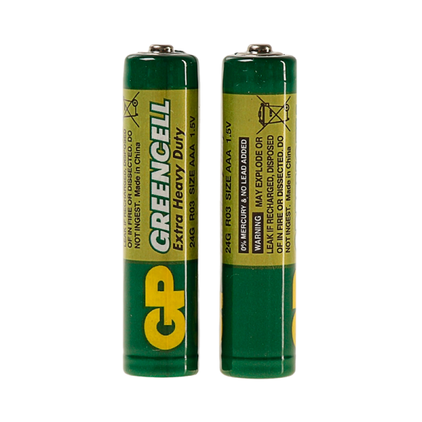Батарейка GP Supercell R03 AAA Shrink 2 Heavy Duty 1.5V (2/40)