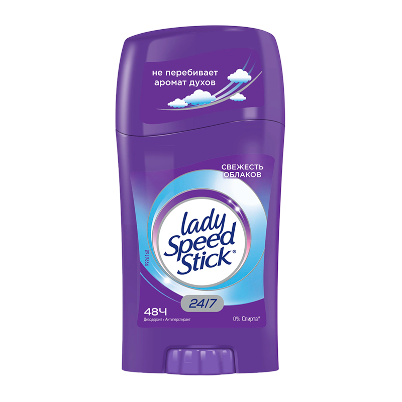 Дезодорант женский Lady Speed Stick PURE FRESHNESS стик 45гр (1/6/12)