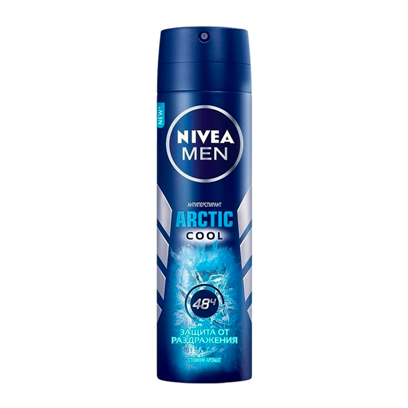 Дезодорант мужской Nivea arctic cool Deo спрей 150мл (1/6)