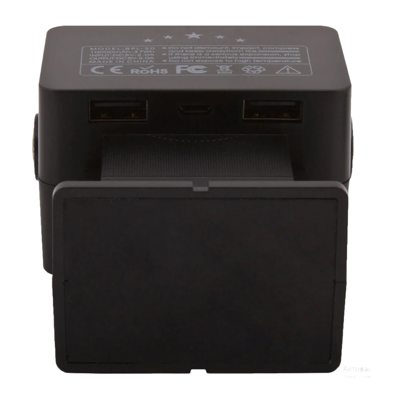 Внешний аккумулятор Remax RPL-20 Avenger 10000mAh 2.0A 2USB черный