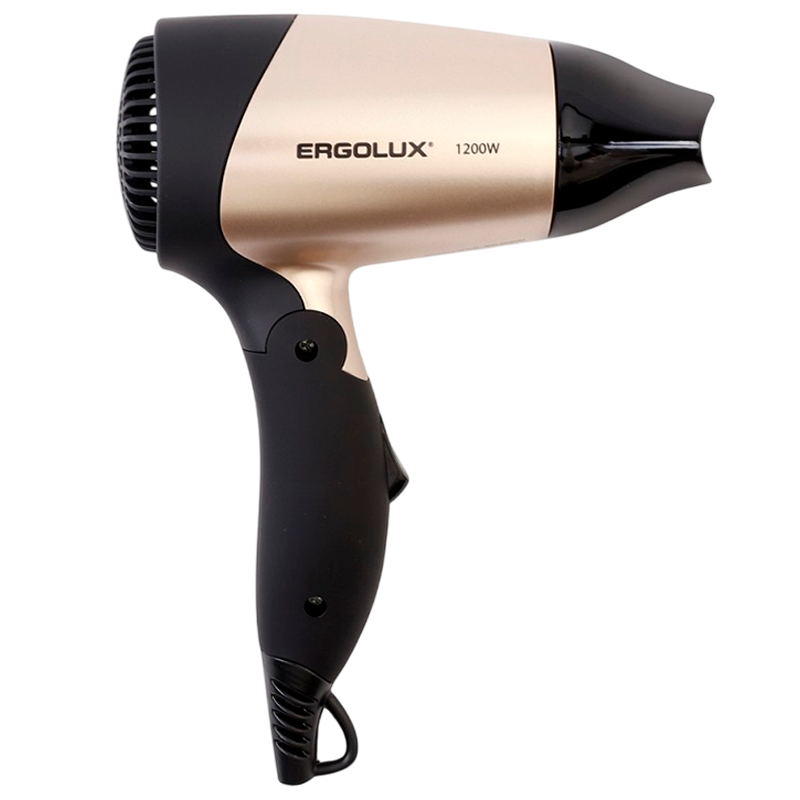 Фен Ergolux ELX-HD01-C64 1200W золотой черный