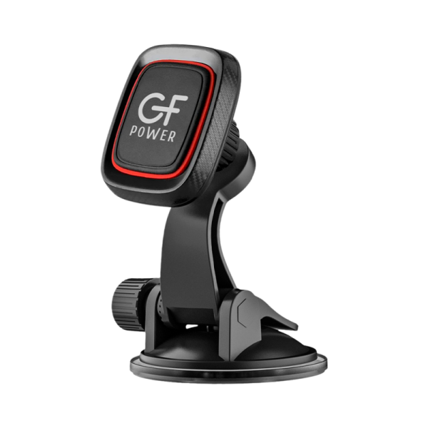 Держатель автомобильный GFPower CH-09 присоска магнит черный (1/100)