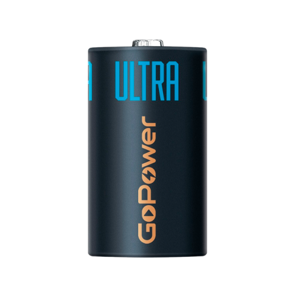 Батарейка GoPower ULTRA LR14 C BL2 Alkaline 1.5V (2/12/192)