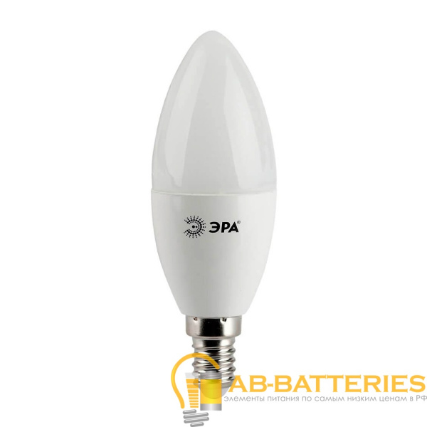 Лампа светодиодная ЭРА B35 E14 5W 4000К 170-265V свеча (1/6/60)