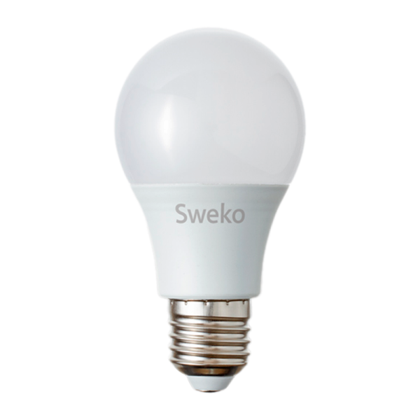 Лампа светодиодная Sweko A60 E27 20W 6500К 230V груша (1/5/100)