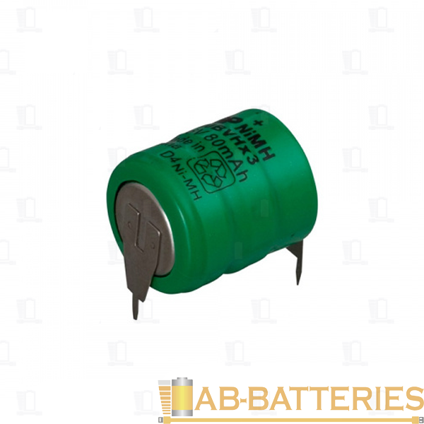 Аккумуляторная сборка GP bulk 80mAh (1/40/360)
