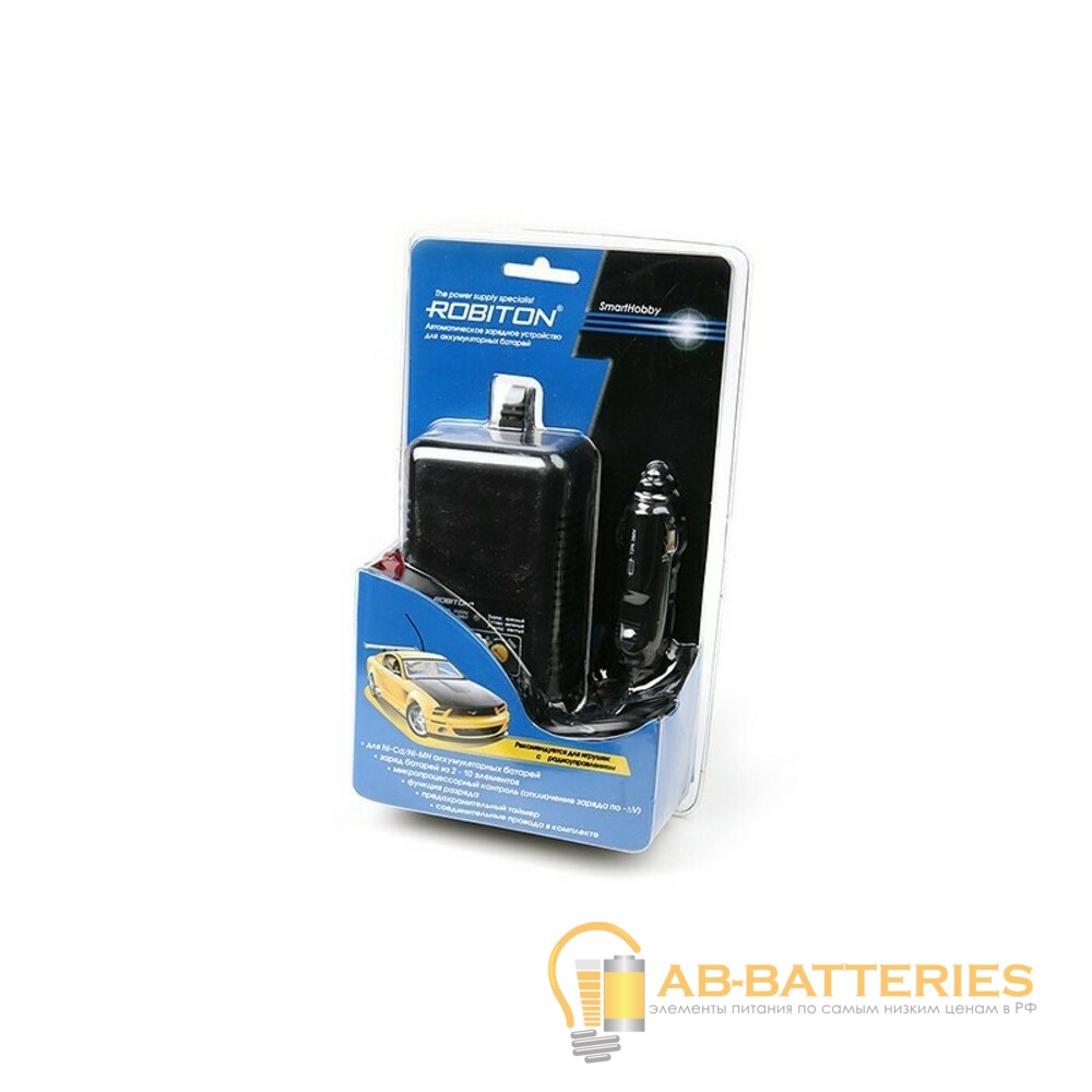 Зарядное устройство ROBITON SmartHobby 8&nbsp;&nbsp;Ni-Cd и Ni-MH акк. собрки из 2-8 элементов, 1А / 2А
