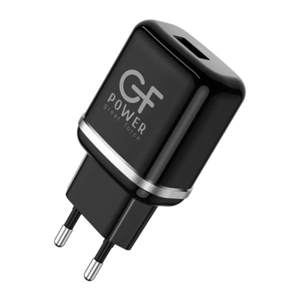Сетевое З/У GFPower GF22 1USB 3.0A QC3.0 черный (65/260)