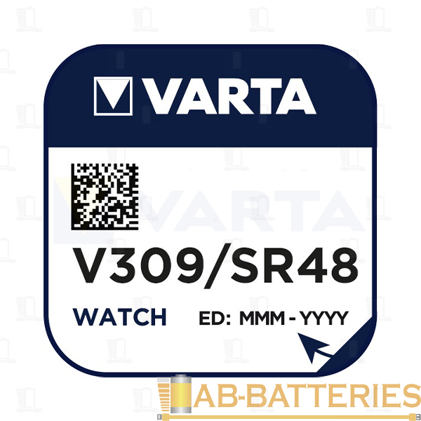 Батарейка Varta 309 BL1 Silver Oxide 1.55V (1/10/100)